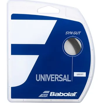 Struna na výplet tenisové rakety BABOLAT SYN GUT BLACK 12 m tenisový výplet - 1,30 mm