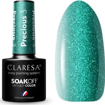 Přípravek na nehty Gél lak CLARESA Precious 3 5ml