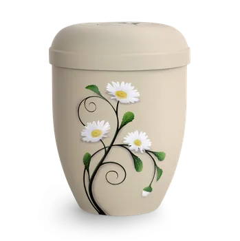 Smuteční dekorace Ekologická urna Classic - Sedmikráska