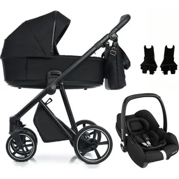 Přeprava dětí Roan Ivi + Maxi-Cosi Cabriofix i-Size vč. adaptérů - True Black