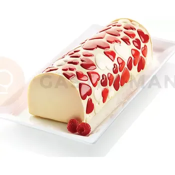 Výroba svíčky Sada na tvoření rolád - forma + podložka, Kit Magic Love | SILIKOMART, 3D Design Buche