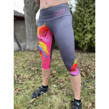 Dámské legíny Danča Hájková 3/4 fitness legíny Velikost: M