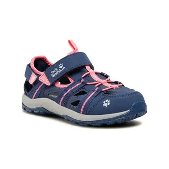 Dámské sandále Sandály Jack Wolfskin Sun Climber K 4050701 Tmavomodrá 34