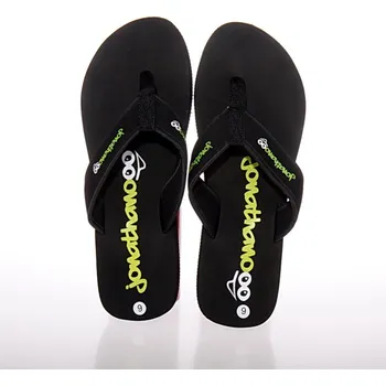 Pánské žabky Žabky JONATHANOOO BLACK - UK 9