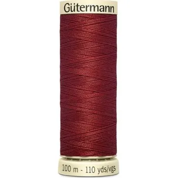 Nit Univerzální šicí nit Gütermann v tmavě cihlové barvě 221