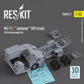 Plastikový model Reskit 1/32 MJ-1C 'Jammer' lift truck (3D Printed model)