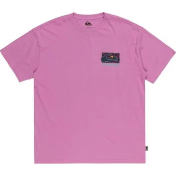 Pánské tričko TRIKO QUIKSILVER SPIN CYCLE S/S - růžová - S + při osobním odběru 674 Kč