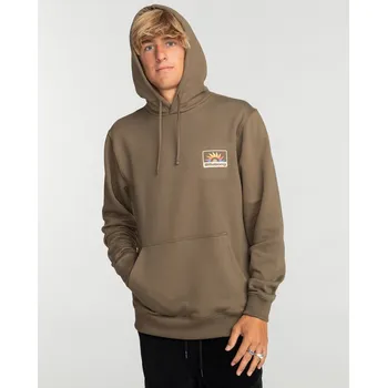 Pánská mikina BILLABONG WALLED HOODIE BARK pánská mikina