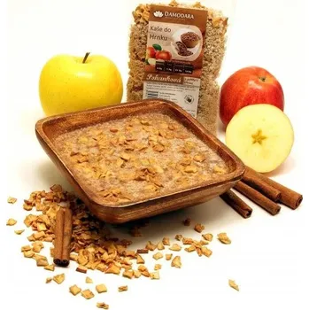 Zdravá kaše do hrnku - Pohanková s jablky a skořicí