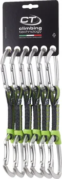 expreska Climbing Technology Lime set NY 12 cm 6 ks stříbrný