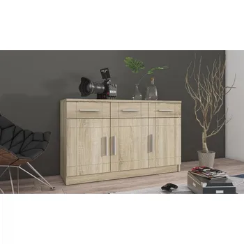 Komoda LEMPERT Komoda PARIS V - dub sonoma MDF / dub sonoma