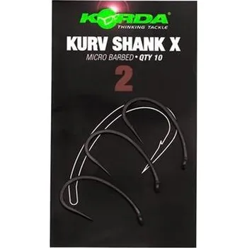 Korda háčky Kurv Shank X 10 ks Varianta: vel. 6 (KKSX6)