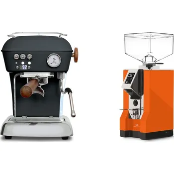 Set domácích spotřebičů Ascaso Dream PID, Anthracite + Eureka Mignon Specialita, CR…