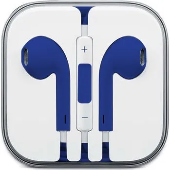 Sluchátka Sluchátka s mikrofonem a dálkovým ovládáním 3,5mm jack barevné Barva: Tmavě modrá