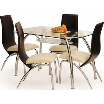 Jídelní stůl HALMAR Skleněný jídelní stůl Corvin Bis