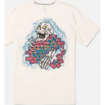 TRIKO VOLCOM Wall Puncher S/S - béžová - M + při osobním odběru 656 Kč