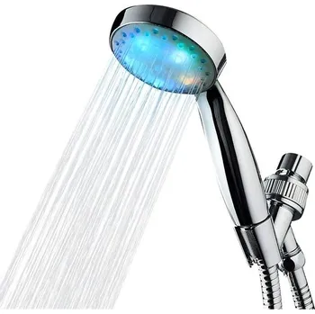Sprchová hlavice ALUM LED svítící sprcha