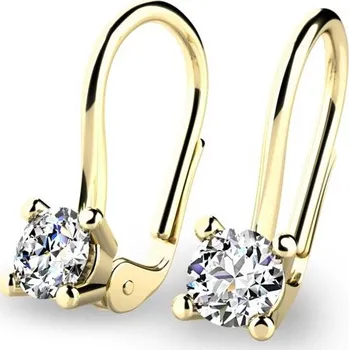 Náušnice Dámské náušnice žluté zlato 585/1000 10827-375-ZL-ZIR