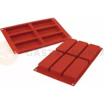 Kuchyňská sůl Silikonová forma SF128 SLIM obdelníky 120x45x20 mm | SILIKOMART, Classic Premium
