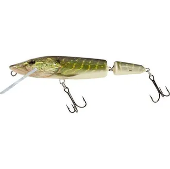 Nástraha Salmo wobler Pike Jointed Floating Real Varianta: 11 cm (QPE008)