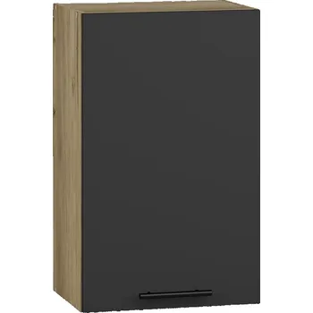 HALMAR Horní skříňka VERONA 21 (45 x 72 cm) - antracit / dub craft