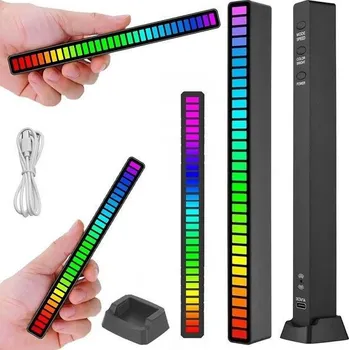 Osvětlení automobilu LED ambientní RGB osvětlení USB ČERNÉ