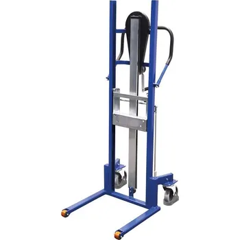 Plošinový vozík Nosná konstrukce miniliftu, nosnost 250 kg, rozsah zdvihu 55-1300 mm, barva modrá RAL5010