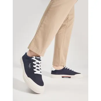Dámské tenisky Sneakersy Pepe Jeans Kenton Serie M PMS31041 Tmavomodrá 40