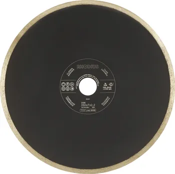 Řezný kotouč RHODIUS Diamantový řezný kotouč DG50 250 x 7,0 x 2,2 x 25,40 ALPHAline
