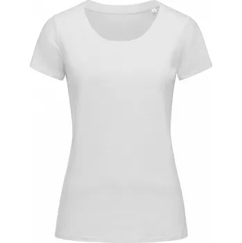 Dámské tričko Stedman Organické tričko Stedman Janet s kulatým výstřihem Barva: Bílá, Velikost: XL S9300