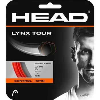 Struna na výplet tenisové rakety Tenisový výplet Head Lynx Tour Orange 1,25 mm