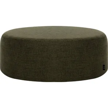 Otoman Noo.ma Pouf Folk Wide, italian olive