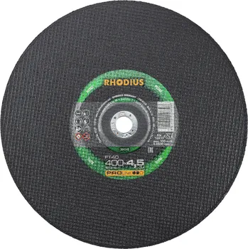 Řezný kotouč RHODIUS Ruční řezný kotouč FT40 400 x 4,5 x 25,40 PROline