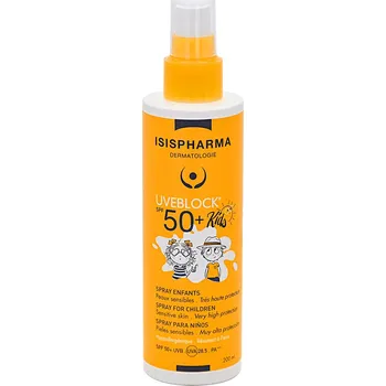 Přípravek na opalování ISISPHARMA Uveblock KIDS sprej SPF50+ 200ml
