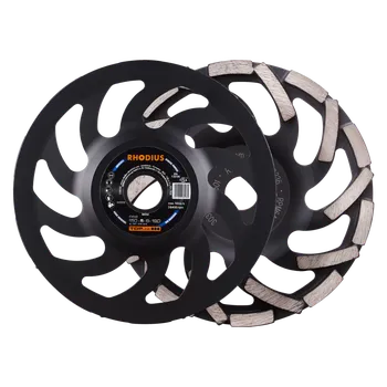 Brusný kotouč RHODIUS Diamantový brusný hrnec DS2 150 x 5,0 x 8,0 x 19,00 TOPline