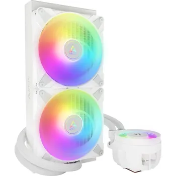 Procesor ARCTIC Liquid Freezer III - 280 A-RGB (White) : All-in-One CPU Water Cooler with 280mm radiator and