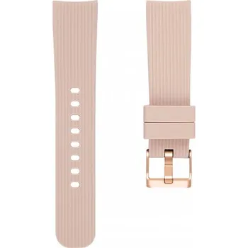 Řemínek na hodinky BSTRAP | BStrap Silicone Line (Small) reminek na Xiaomi Amazfit Bip, apricot (SSG003C0605)