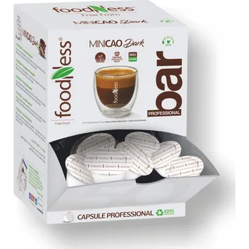 FoodNess Minicao Dark Tmavá Čokoláda do Dolce Gusto 50 kusů kapslí