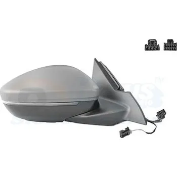 Auto zrcátko Vnější zpětné zrcátko VAN WEZEL 3807808