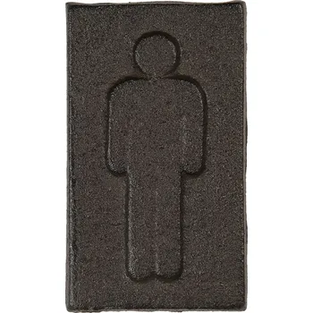 Domovní cedule Litinová wc cedulka pánové