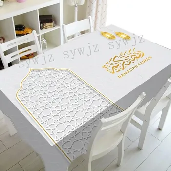 ubrus Ubrus na ramadán s motivem půlměsíce - 11,85 x 85 cm 33 x 33 palců