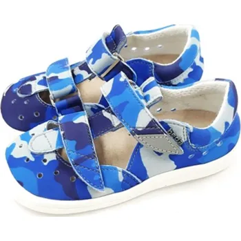 Chlapecké sandály Barefoot sandály BLUE MILITARY (BF 0001/SD/W/NP), Beda Barefoot Velikost: 31
