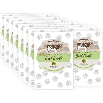 Krmivo pro psa Bohemia Pet Food BOHEMIA Wild Beef Broth Box 100ml (15 ks)