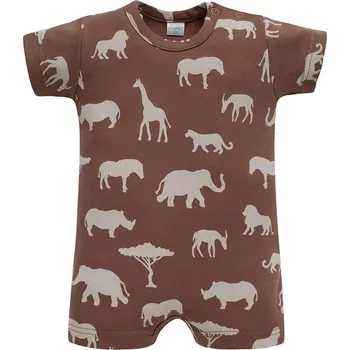 PINOKIO Letní overal Safari HNĚDÁ - 62