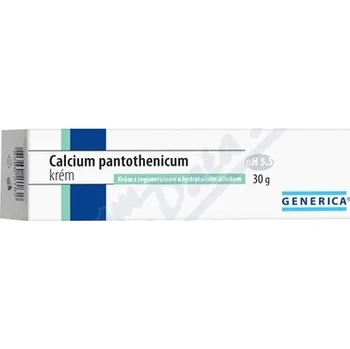 Lék na kožní problémy, vlasy a nehty Calcium pantothenicum krém Generica 30g