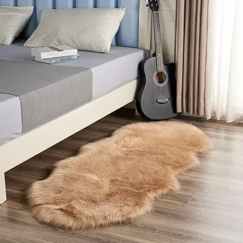 Koberec Měkký koberec z umělé kožešiny - 56979-8,1P 60x90cm