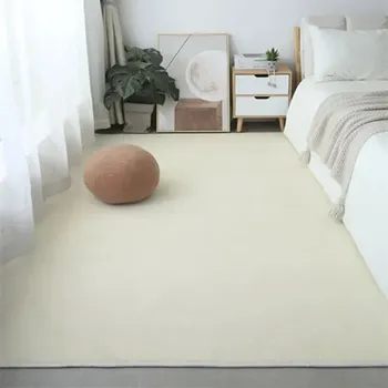 Koberec Velký měkký koberec do obýváku - béžový,50 x 80 cm (19,6 x 31,5 palce)