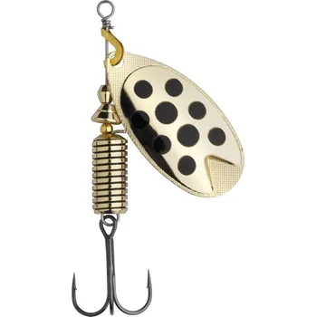 Umělá nástraha Rotační Třpytka Abu Garcia Fast Attack LF 4cm 4,5gr Gold/Black Dot