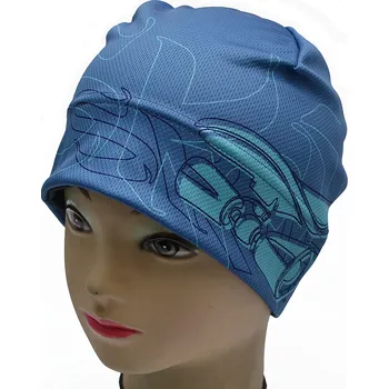 Čepice RDX F1312 Chlapecká čepice mikropolyester SKATEBOARD Barva: Modrá, Velikost: 7 (9-12 let)