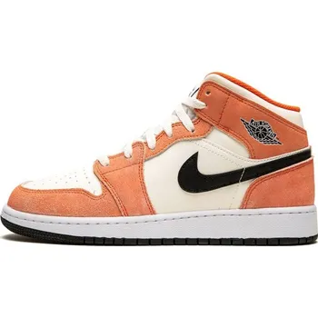 Dámská obuv Air Jordan Jordan 1 Mid "Orange Suede" (GS) Velikost: 36.5